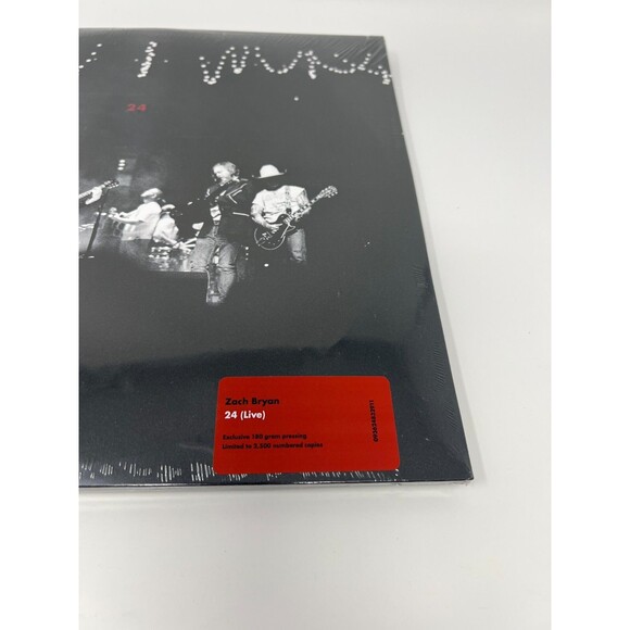 Zach Bryan 24 (Live) 3LP Limited Edition /2500 Country Vinyl LP Record In Hand - Picture 4 of 6